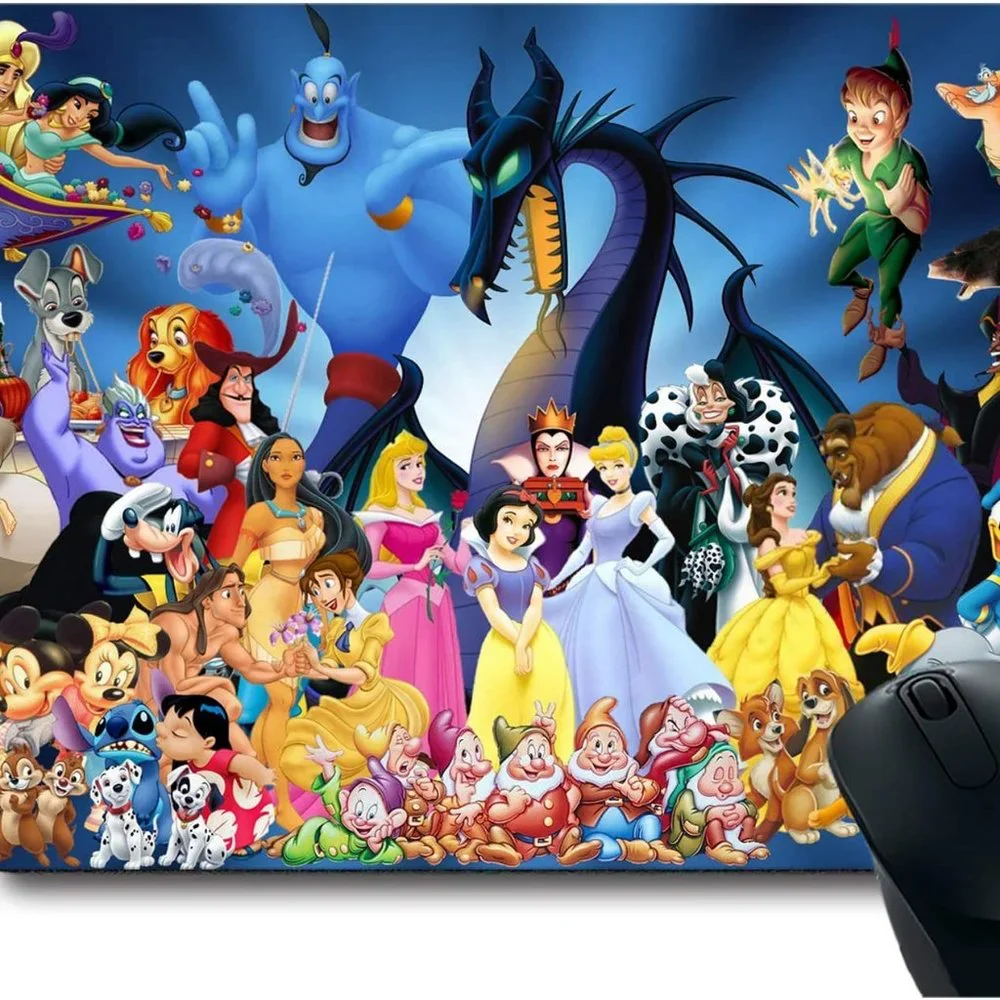 New Numerous Disney Characters Mouse Pad